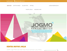 Tablet Screenshot of jogjamotor.com
